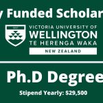 Doctoral Scholarships for International Students at Victoria University Wellington 2024