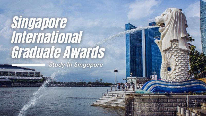 SINGA 2024–245: International Graduate Award for Singapore