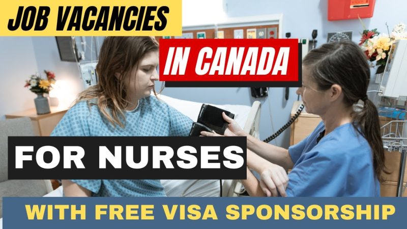 Get a nursing job with sponsorship by applying now for immigrant jobs in Canada!