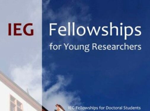 Germany's IEG Fellowships Programme 2024-2025 for Doctoral Studies