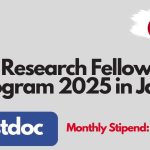 Program for 2024 MATSUMAE International Foundation Research Fellowships