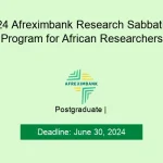 Program for Afreximbank Research Sabbatical 2024