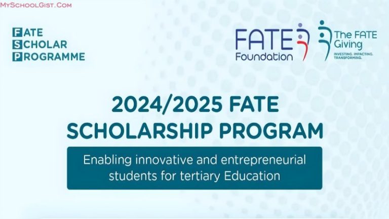 The 2024–2025 FATE Foundation Scholar Program