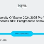 university-of-exeter-2024-2025-pro-vice-chancellor-s-nhs-postgraduate-scholarship