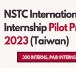 Pilot Program for International Internships at NSTC 2024