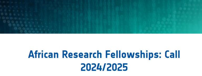 The 2025 African Research Fellowship Program