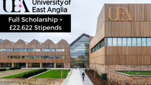 Scholarships from David Sainsbury at the University of East Anglia