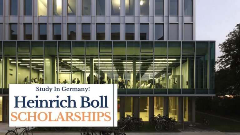 German undergraduate, graduate, and doctoral scholarships in Heinrich Boll Foundation in 2025–2026.