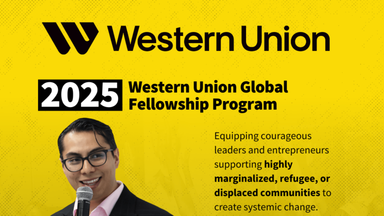 2026 Western Union Foundation Fellowship Programme.